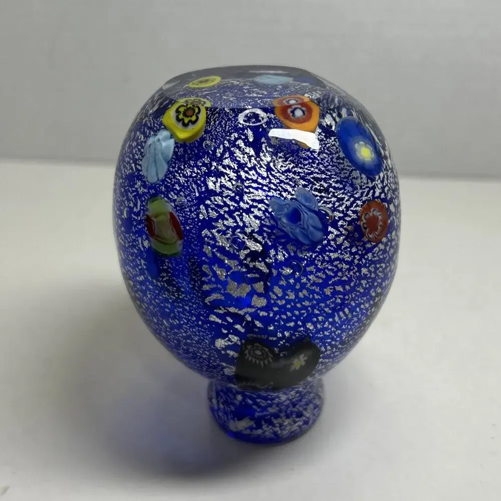 Robert William Art Glass Blue 4